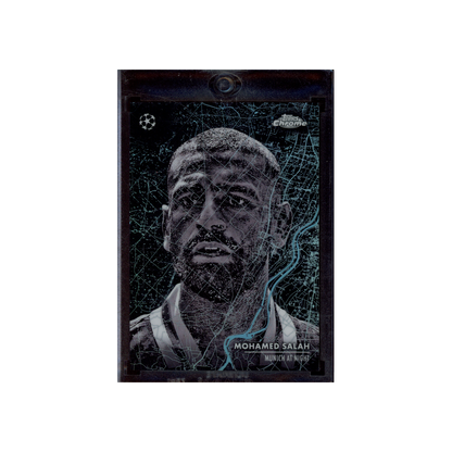 Mohamed Salah 2025 Topps Chrome Munich At Night