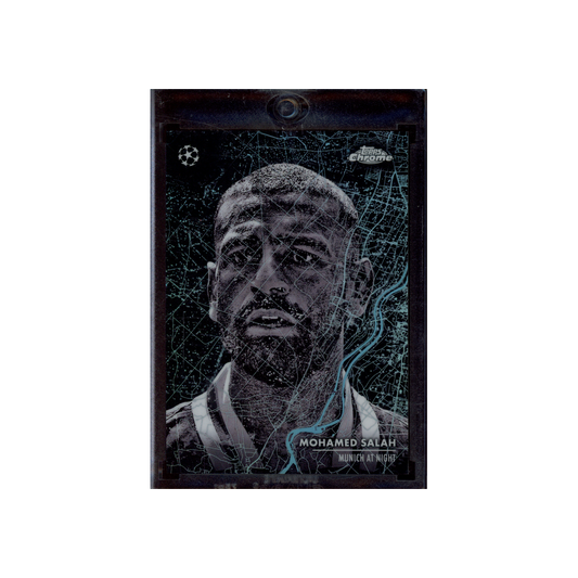 Mohamed Salah 2025 Topps Chrome Munich At Night