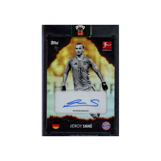 Leroy Sane 2025 Topps Bundesliga International Stars Auto 1/1