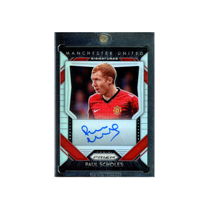 Paul Scholes 2020-21 Panini Prizm PL Soccer Auto /25