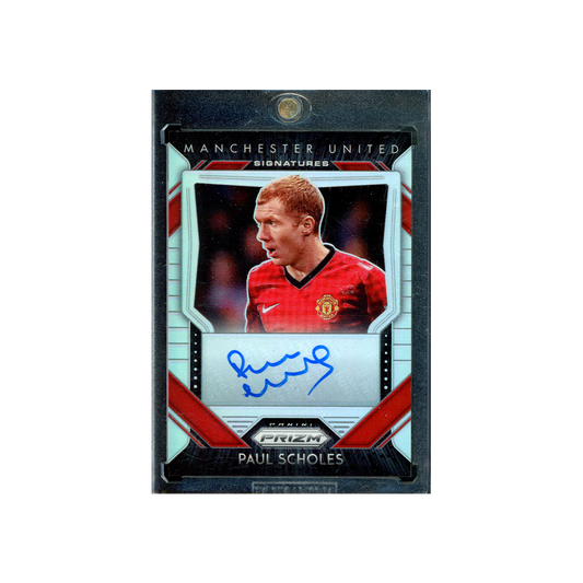 Paul Scholes 2020-21 Panini Prizm PL Soccer Auto /25