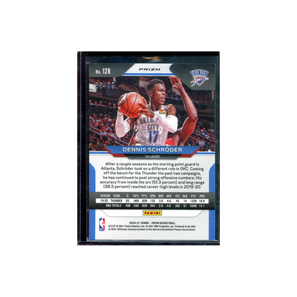Dennis Schröder 2020-21 Panini Prizm Basketball Purple