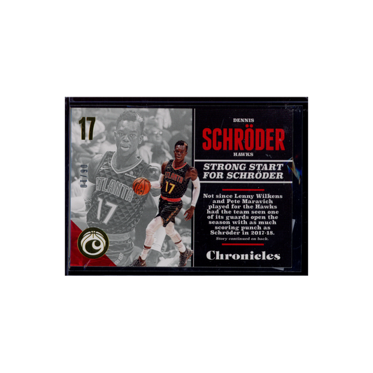 Dennis Schröder 2017-18 Panini Chronicles Basketball /10