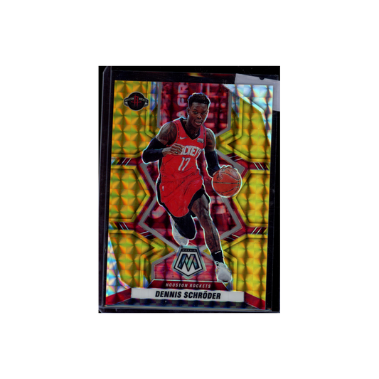 Dennis Schröder 2021-22 Panini Mosaic Basketball Gold /10
