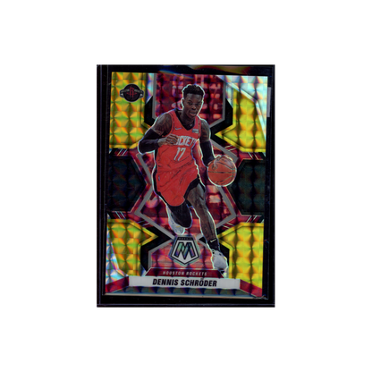 Dennis Schröder 2021-22 Panini Mosaic Basketball Black/Gold /8