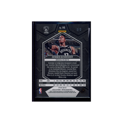 Dennis Schröder 2023-24 Panini Mosaic Basketball Asia /8