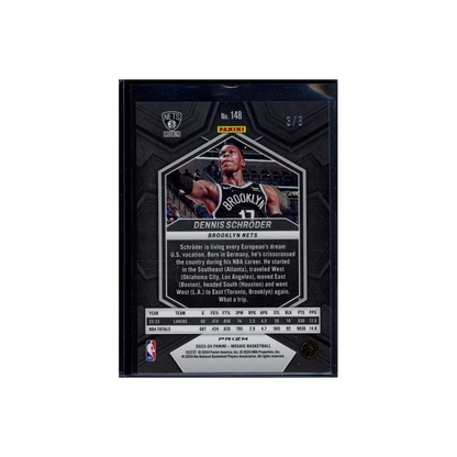 Dennis Schröder 2023-24 Panini Mosaic Basketball Lucky Envelopes /8