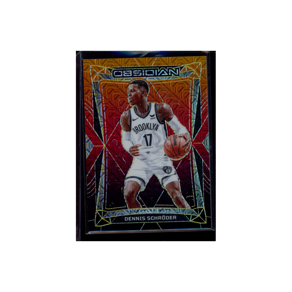Dennis Schröder 2023-24 Panini Obsidian Basketball Molten Mojo Electric Etch /10