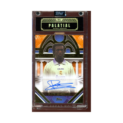 Clarence Seedorf 2025 Topps Palatial Auto Orange /25
