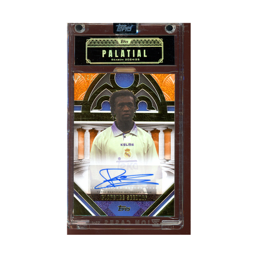 Clarence Seedorf 2025 Topps Palatial Auto Orange /25