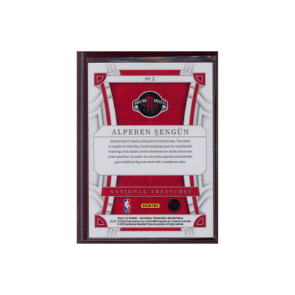Alperen Sengün 2022-23 Panini National Treasures Basketball /75