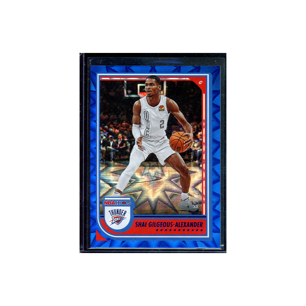 Shai Gilgeous-Alexander 2022-23 Panini Hoops Basketball Blue Explosion /59