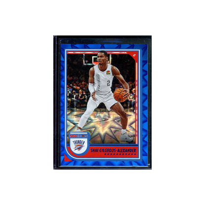 Shai Gilgeous-Alexander 2022-23 Panini Hoops Basketball Blue Explosion /59