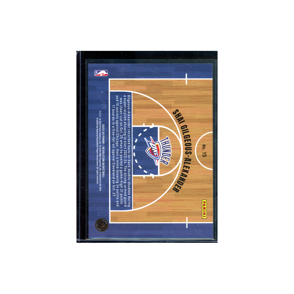 Shai Gilgeous-Alexander 2023-24 Panini Revolution Basketball Prime Time Performers