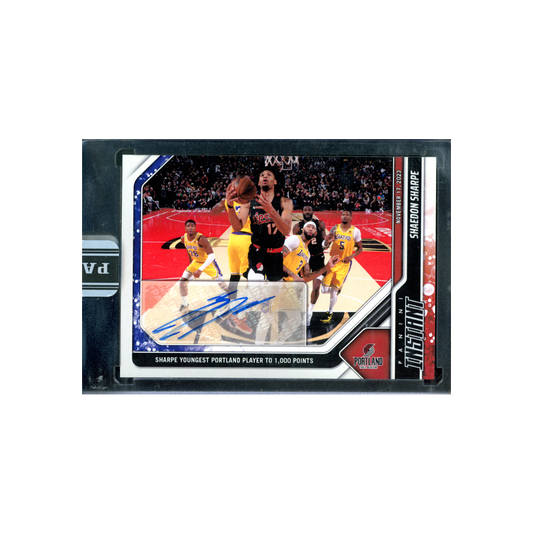 Shaedon Sharpe 2023-24 Panini Instant Basketball Auto /10