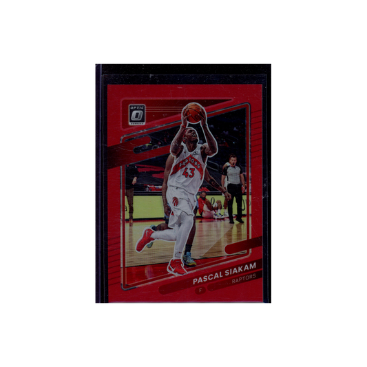 Pascal Siakam 2021-22 Panini Donruss Optic Basketball Red /99