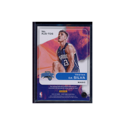 Tristan Da Silva 2024-25 Panini Court Kings Basketball Rookie Swatches