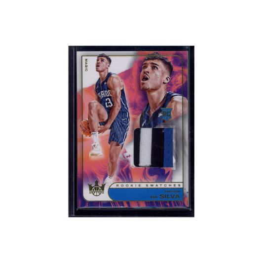 Tristan Da Silva 2024-25 Panini Court Kings Basketball Rookie Swatches