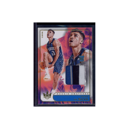 Tristan Da Silva 2024-25 Panini Court Kings Basketball Rookie Swatches