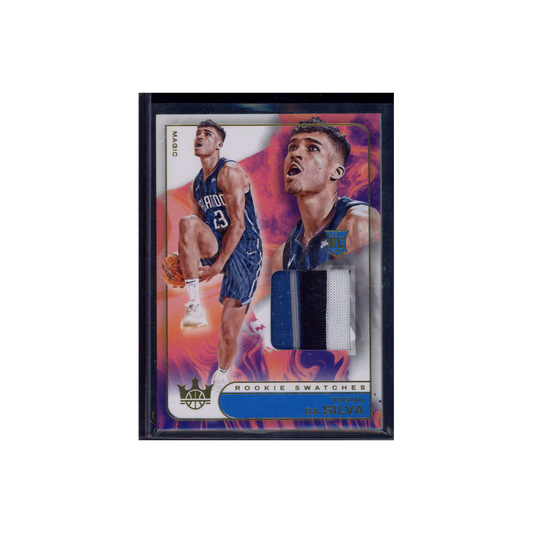 Tristan Da Silva 2024-25 Panini Court Kings Basketball Rookie Swatches