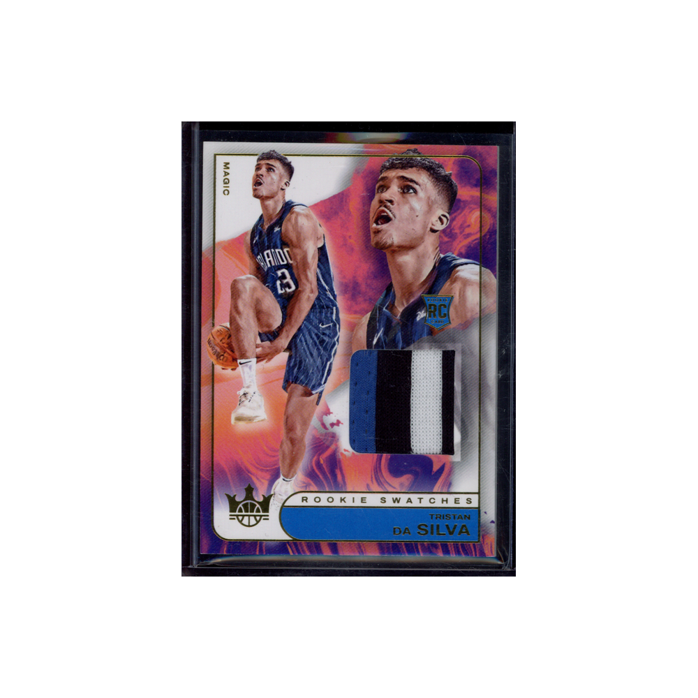 Tristan Da Silva 2024-25 Panini Court Kings Basketball Rookie Swatches
