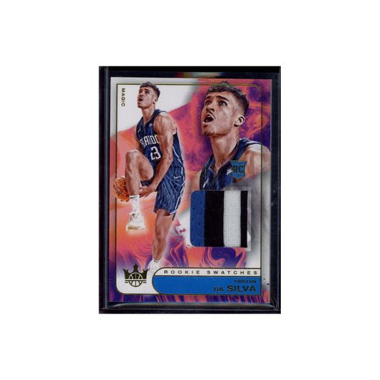 Tristan Da Silva 2024-25 Panini Court Kings Basketball Rookie Swatches