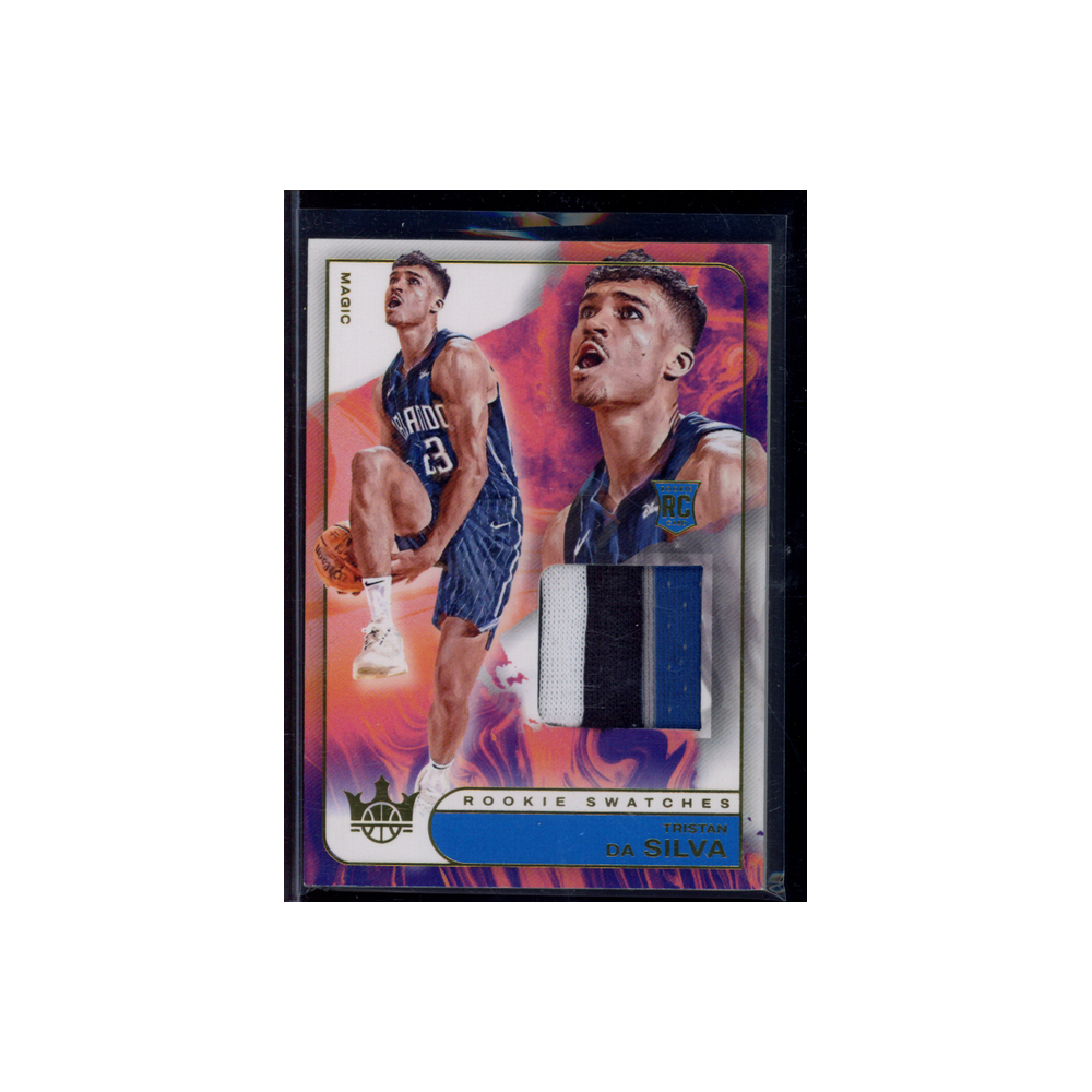 Tristan Da Silva 2024-25 Panini Court Kings Basketball Rookie Swatches