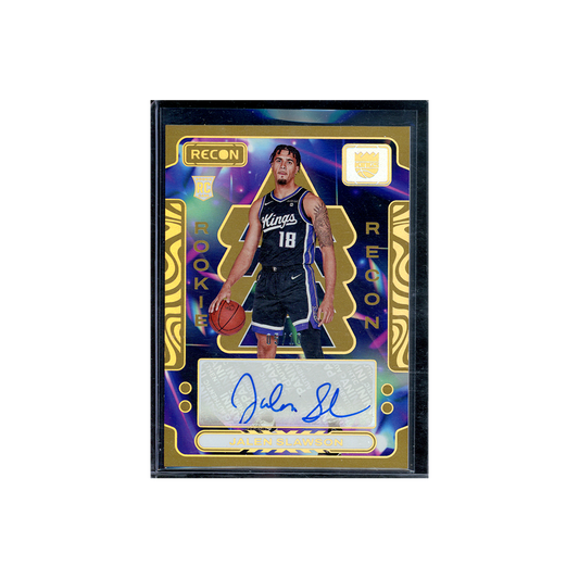 Jalen Slawson 2023-24 Panini Recon Basketball Rookie Auto Gold /10