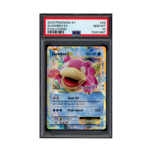 Slowbro Ex Evolutions 2016 Pokemon XY PSA 10