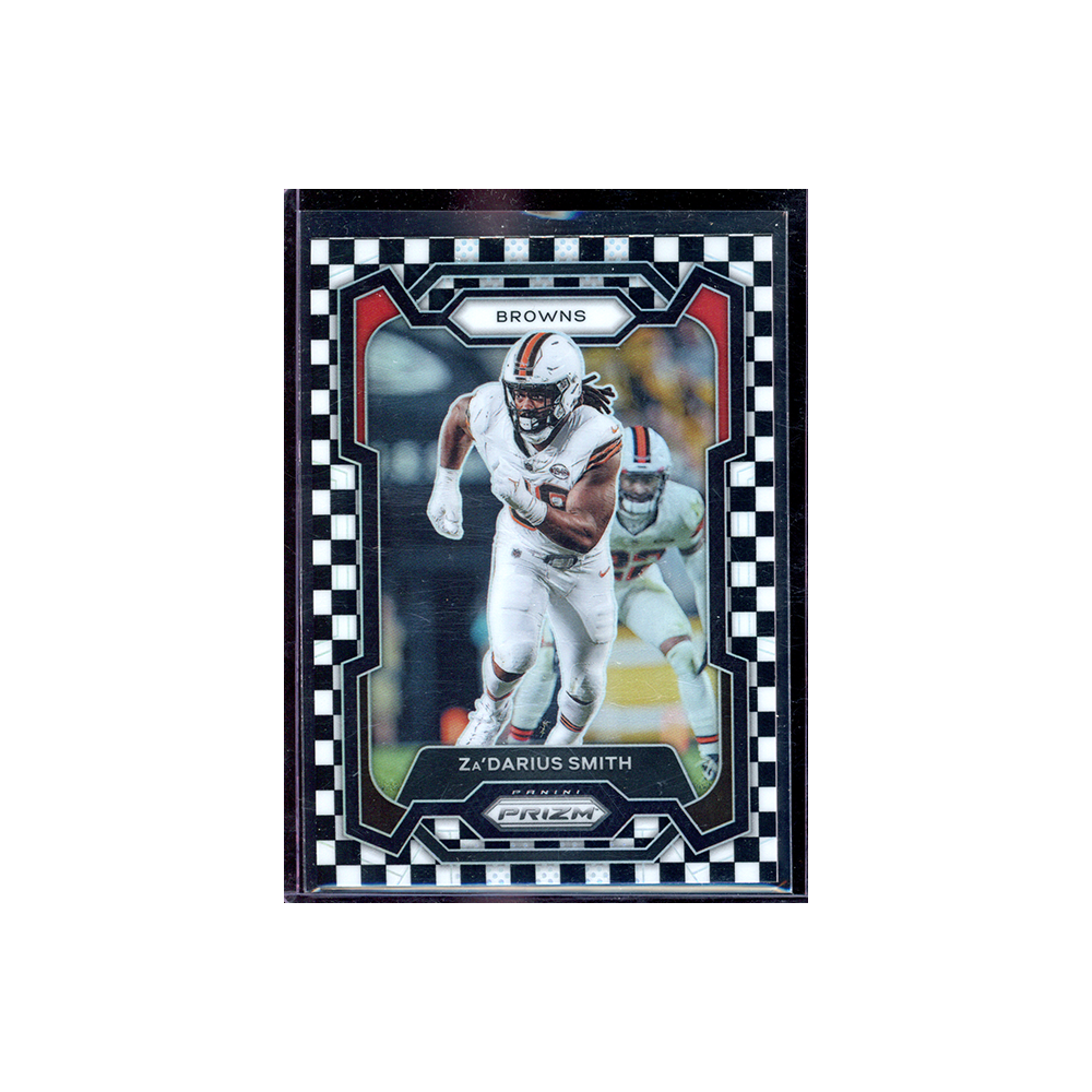 Za'Darius Smith 2023 Panini Prizm Football Black & White Checkerboard