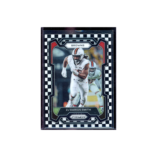 Za'Darius Smith 2023 Panini Prizm Football Black & White Checkerboard