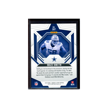 Mazi Smith 2023 Panini Rookies & Stars Football Rookie True Blue /49