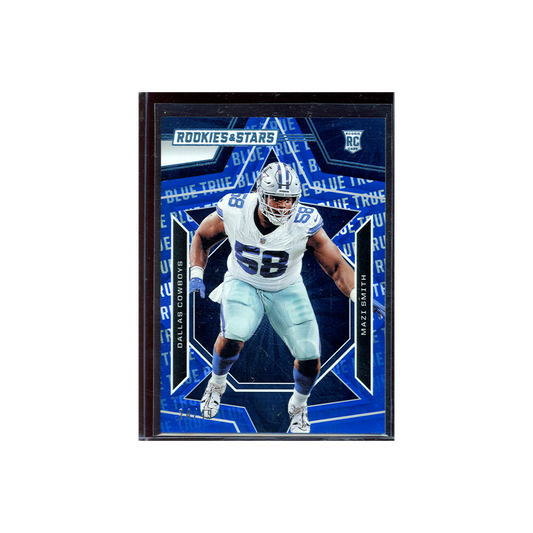 Mazi Smith 2023 Panini Rookies & Stars Football Rookie True Blue /49