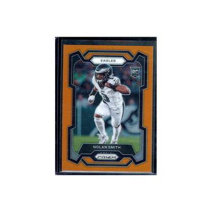 Nolan Smith 2023 Panini Prizm Football Orange Prizm Rookie /249