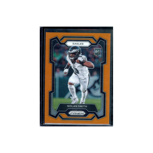 Nolan Smith 2023 Panini Prizm Football Orange Prizm Rookie /249