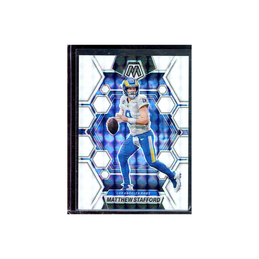 Matthew Stafford 2023 Panini Mosaic Football White /25