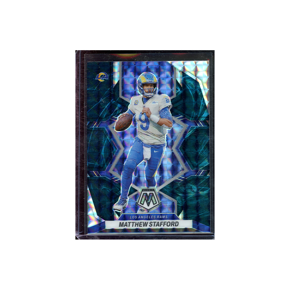 Matthew Stafford 2022 Panini Mosaic Football Genesis