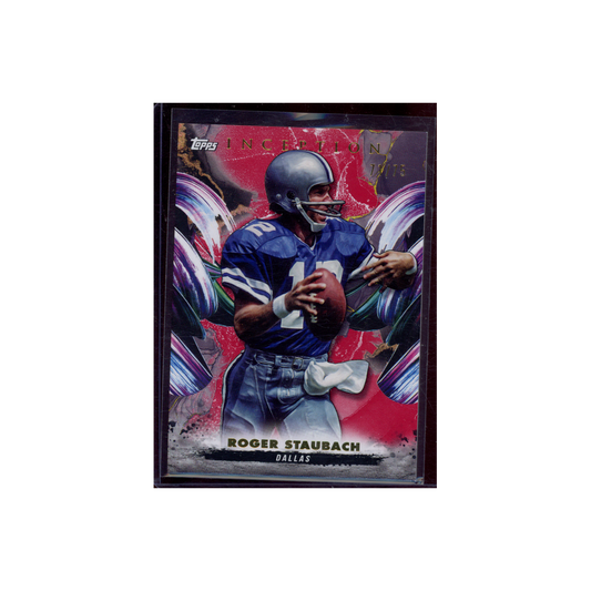 Roger Staubach 2024 Topps Inception Football /75