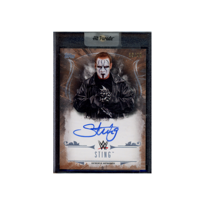 Sting 2016 Topps Undisputed Superstar Auto /99