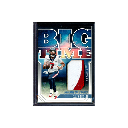 CJ Stroud 2023 Panini Rookies & Stars Football Rookie Big Time Patch /49