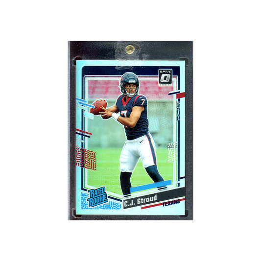 CJ Stroud 2023 Panini Donruss Optic Rated Rookie Holo