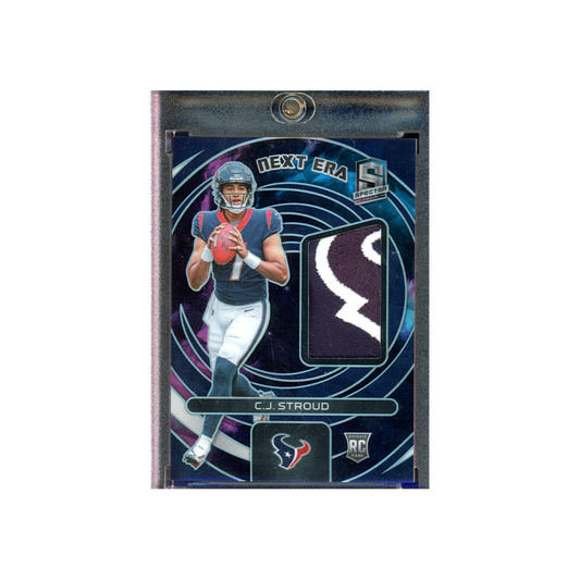 CJ Stroud 2023 Panini Spectra Football Next Era Rookie Patch Nebula /2