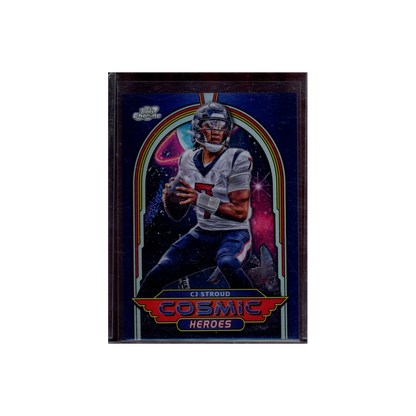 CJ Stroud 2024 Topps Cosmic Chrome Football Heroes SSP