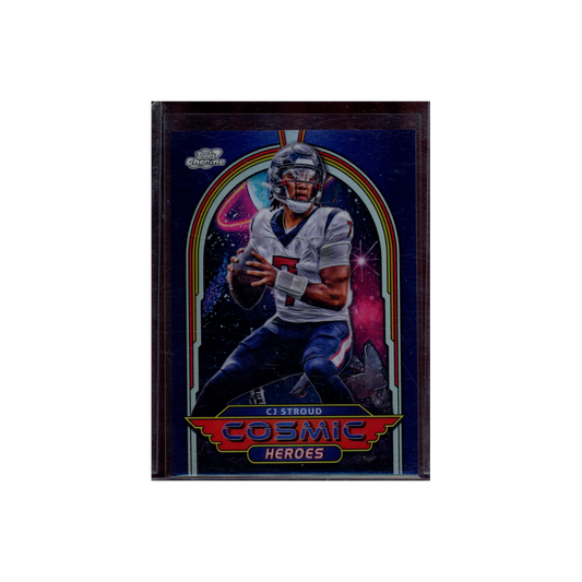 CJ Stroud 2024 Topps Cosmic Chrome Football Heroes SSP