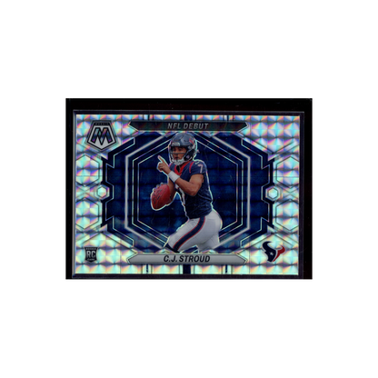 CJ Stroud 2023 Panini Mosaic Football NFL Debut Rookie Mosaic