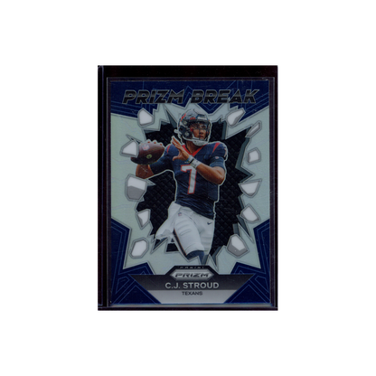 CJ Stroud 2023 Panini Prizm Football Prizm Break Silver Rookie