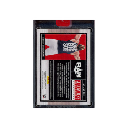 Braun Strowman 2024 Panini Three Count WWE Patch Auto /99