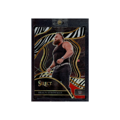 Braun Strowman 2024 Panini Select WWE Ringside Zebra