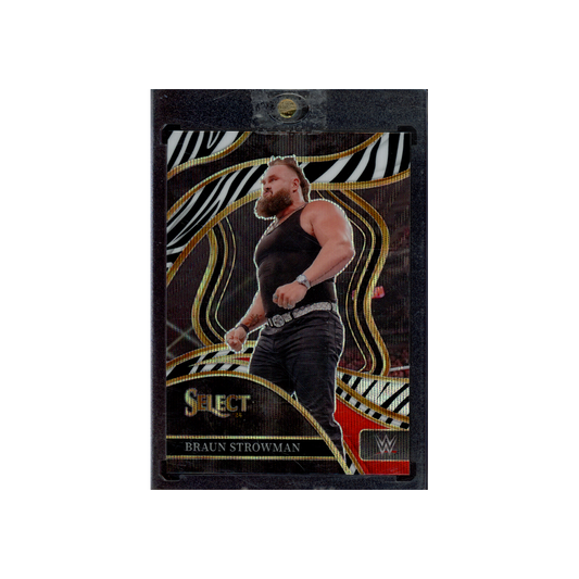 Braun Strowman 2024 Panini Select WWE Ringside Zebra