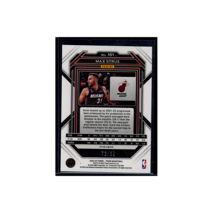Max Strus 2022-23 Panini Prizm Basketball Purple /99